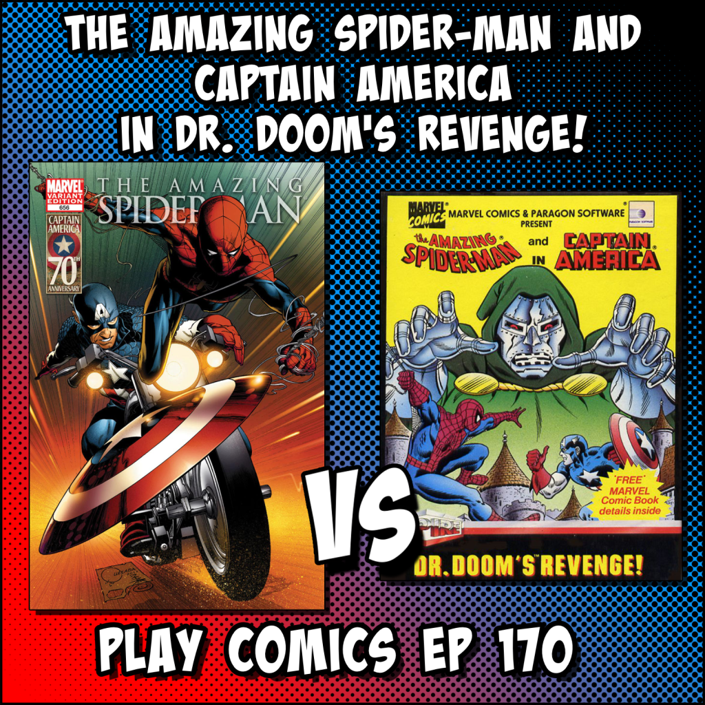 ⑧　MARVEL  SPIDER MAN AND CAPTAIN AMERICA spider-man-vs-captain-america.